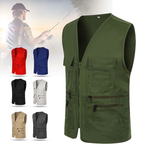 Gilet uomo casual cargo - ,