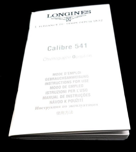 Longines original book - longines,