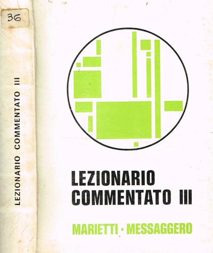 Lezionario commentato iii - commentato,