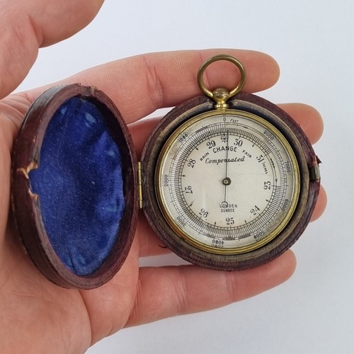 Antique gilt metal pocket - metal,