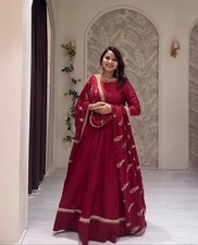 Abito vestito pakistano Salwar Kameez pronto da indossare abiti festa matrimonio indiano nuovo