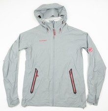 Giacca Mammut Keiko donna grigio medio con cappuccio escursionismo outdoor shell 1010-09620