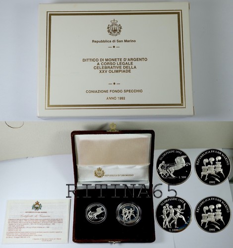 San marino 1992 dittico - marino,