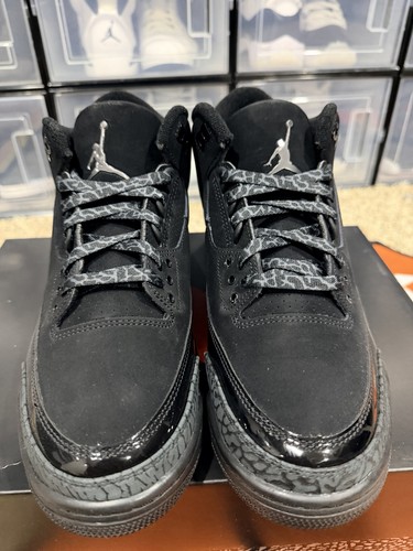 Air jordan retro gatto - 3, nero