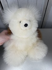 Peluche in pelliccia di alpaca