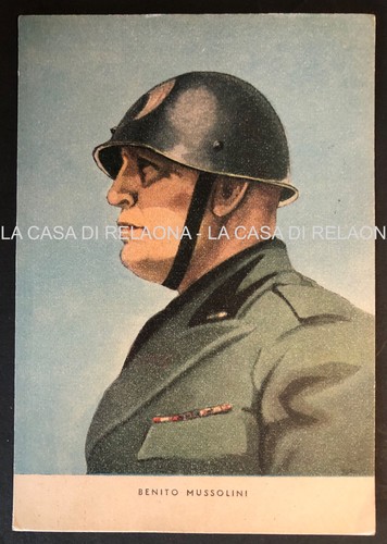 Cartolina propaganda benito - cartolina,