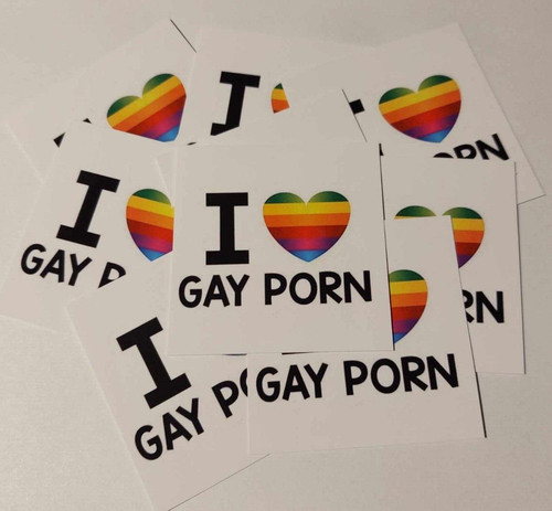50x love gay - 50x, aufkleber