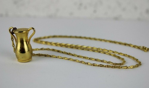Collana con ciondolo ottone - con, in