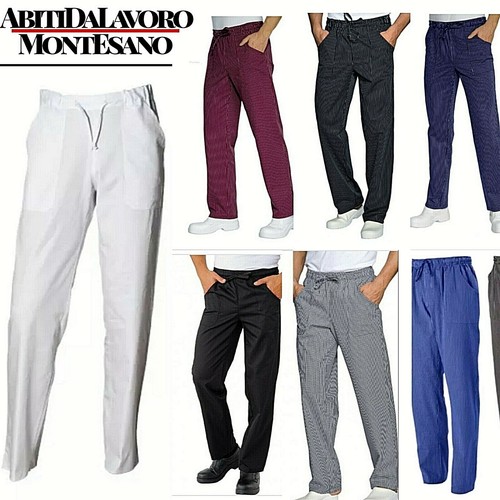 Pantaloni cuoco chef colori - , 7
