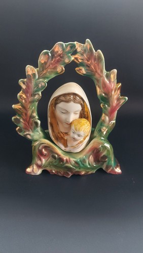 1950 antica madonna con - , gesu'