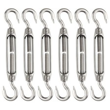 6 Pezzi M4 Tenditore Acciaio