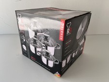 Batteria pentole acciaio - batteria, di