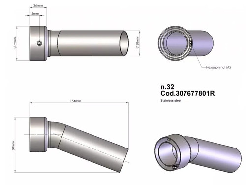 Leovince 307677801r inserto - inserto, db