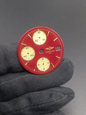 Ricambio Quadrante Breitling Chronomat bordeaux raro Valjoux 7750