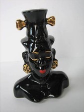 Vasetto ceramica donna
