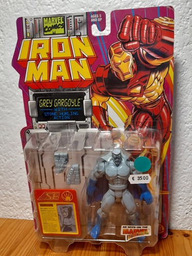 Marvel iron man grey gargoyle - marvel, man: