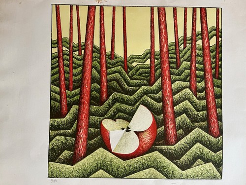 Vanni viviani litografia firma - viviani,