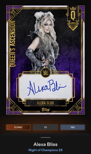 Alexa bliss purple - bliss,