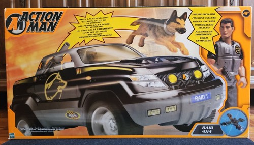 Hasbro action man raid 4x4 - man,