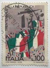 FRANCOBOLLO ITALIA 1976