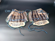 PARTE DI ARMATURA GUERRIERO GIAPPONESE SAMURAI PART OF SAMURAI ARMOR JAPAN