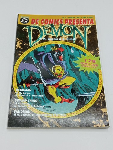 Fumetto comic art demon - dc,