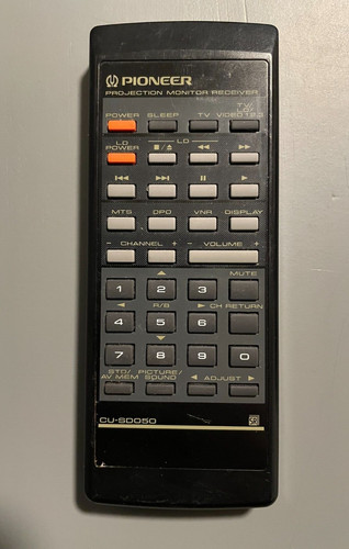 Pioneer sd050 projection - cu-sd050,