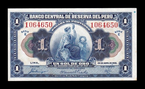 Perú sol oro 1935 pick - de,