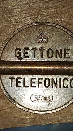 Gettone telefonico 7805 - gettone,