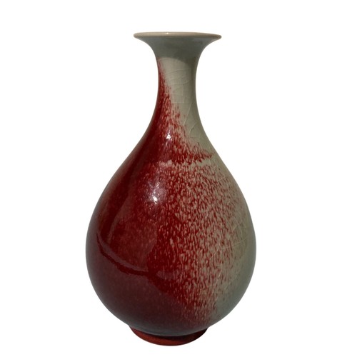 Vaso cinese porcellana sang - cinese, in
