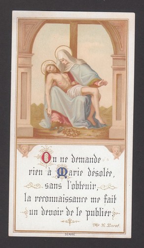 Pietà maria desolata - maria,