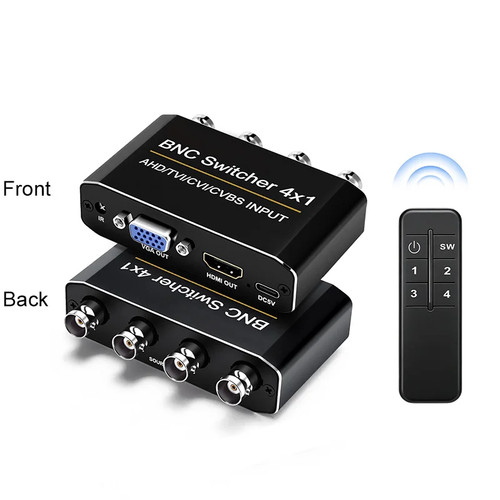 1080p out 4x1 bnc - 1080p,
