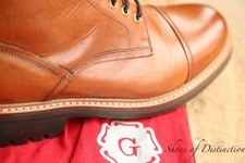 Grenson stivali derby brogue