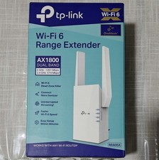 TP-Link RE605X Range Extender OneMesh Wi-Fi 6 AX1800