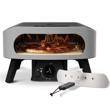 Forno Pizza Gas 13" Professionale Cozze Classic Pietra Cordierite Cottura 2min