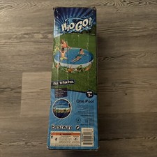 Piscina Fill 'n Fun 6 piedi rotonda x 15 pollici profonda rigida parete laterale NUOVA CON SCATOLA H2O Vai!