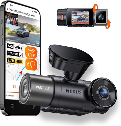 Dash cam vantrue - dash, 2.7k