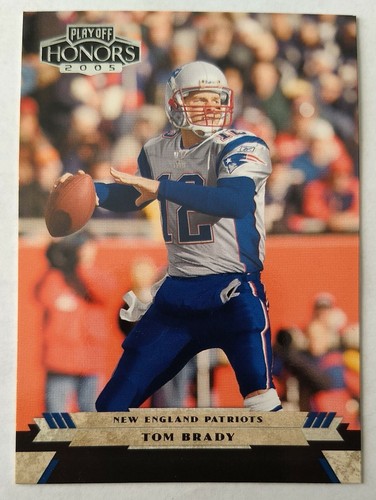 Tom brady 2005 playoff honors - tom, brady,