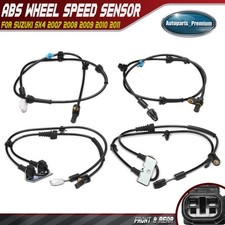 4Pcs Front & Rear ABS Wheel