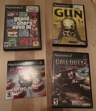 Lotto 4 giochi PS2 PlayStation