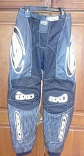 Pantaloni da corsa Team Nine Issue BMX AXO Motocross 4 ruote ATV Quads nuovi senza etichette 28" 