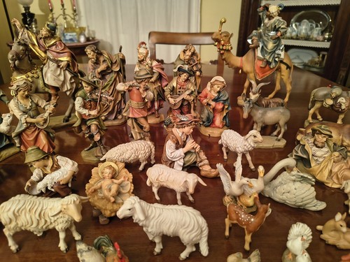 Presepe statue legno 49 - in,