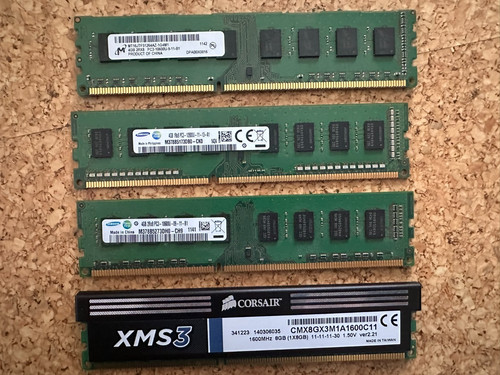 Pacchetto ram ddr3 1 - pacchetto, x