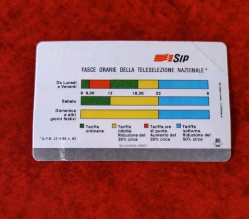 Schede telefoniche fascia - -,