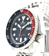 [QUASI NUOVO] Orologio Uomo Vintage SEIKO 7S26-0020 SKX009 PEPSI Scuba 200m AT GIAPPONESE