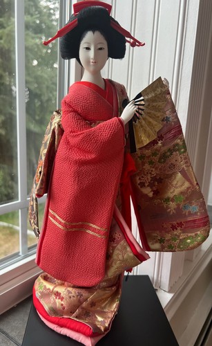 Bambola geisha giapponese - bambola,
