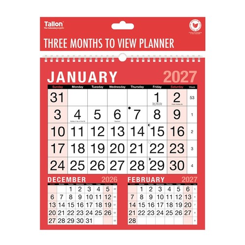 Calendario planner 2027 - /,