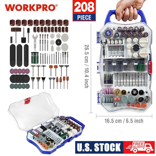 Workpro 208pcs dremel kit - workpro,