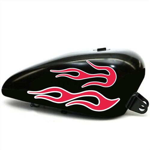 Kit adesivi moto serbatoio - adesivi,