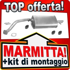 Silenziatore Posteriore per FIAT PANDA 1.2 / 1.2 LPG VAN 1.2 / 1.2 LPG